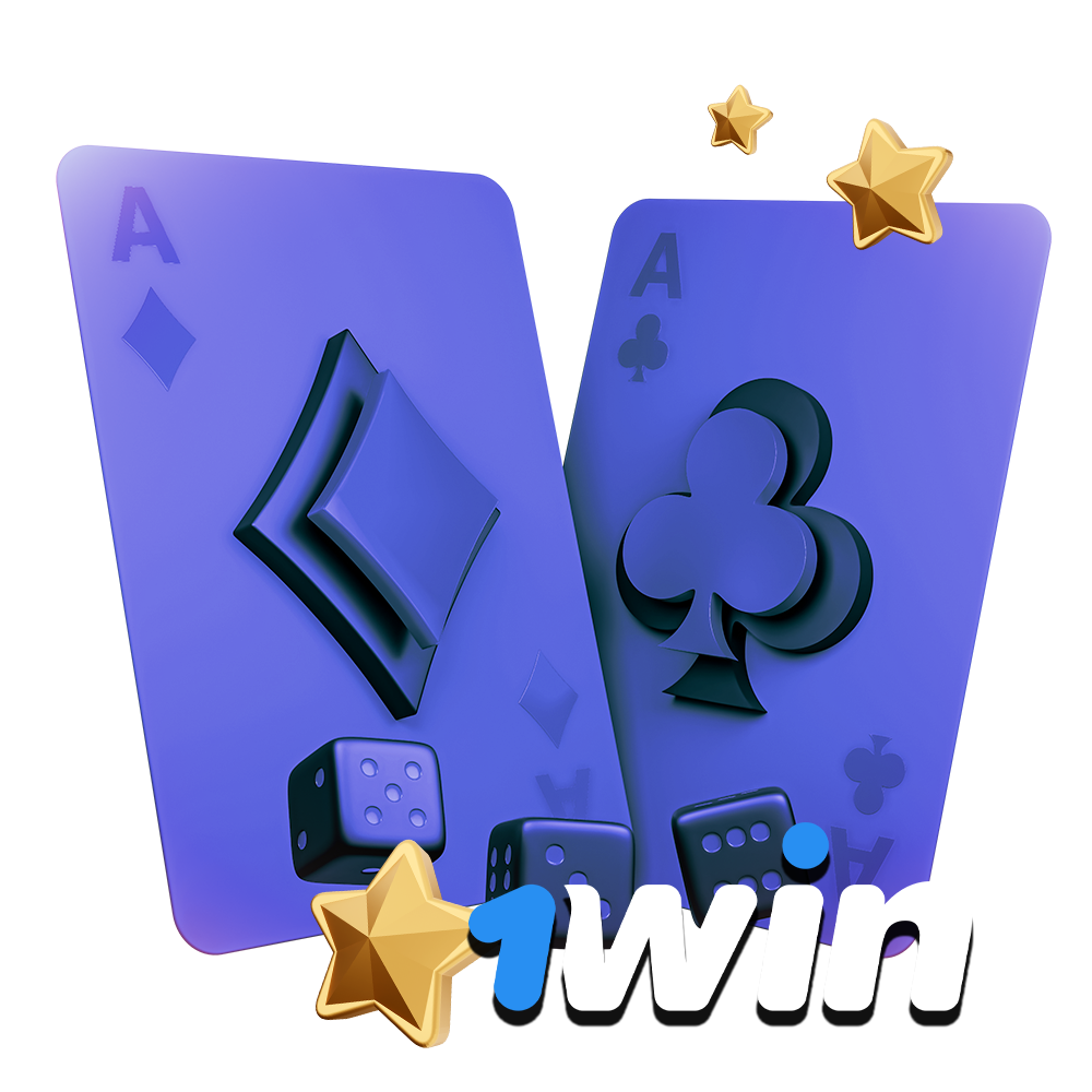 Play online casino games in the special 1win section.