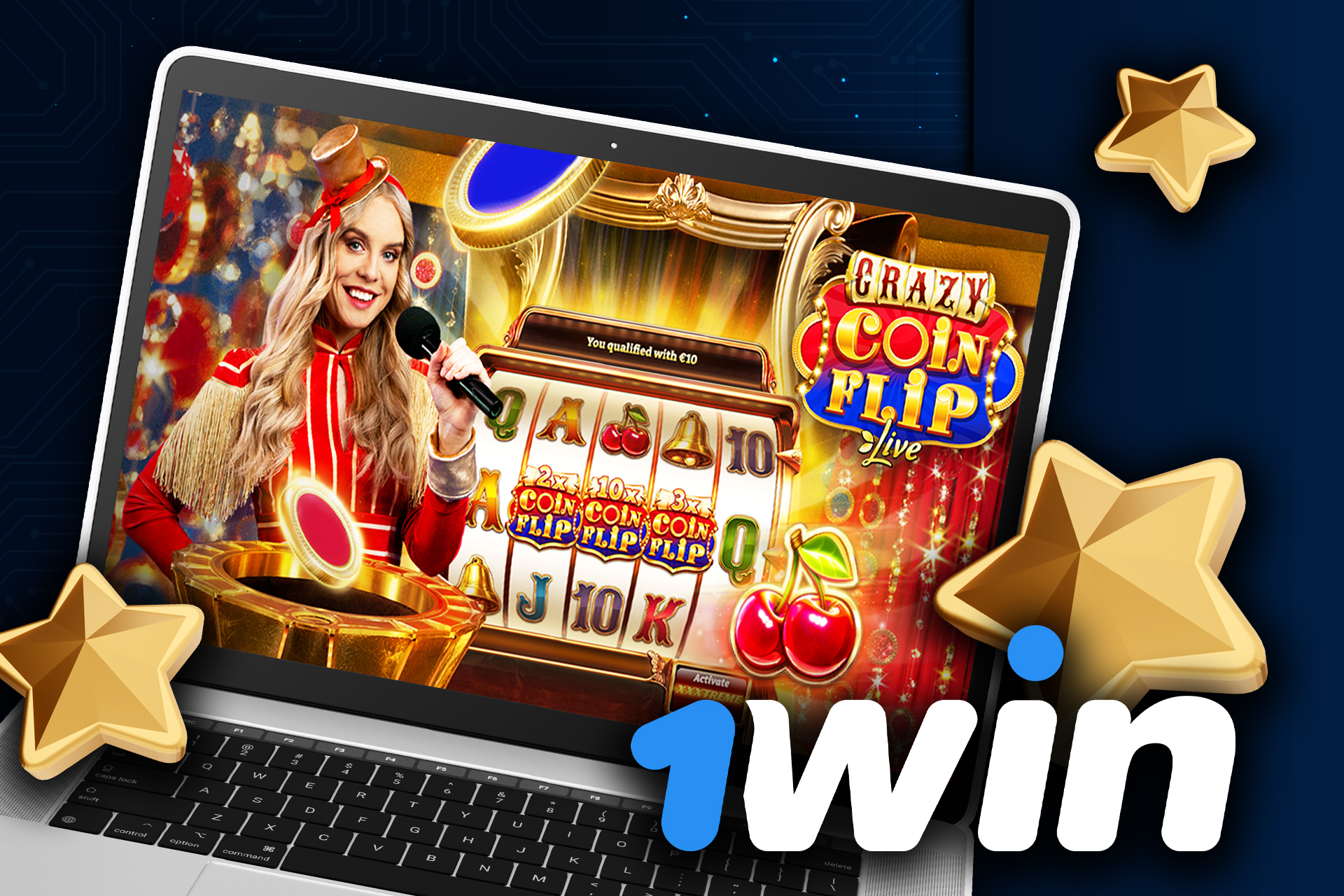 It's an exciting slot game that you can find in the 1win casino.