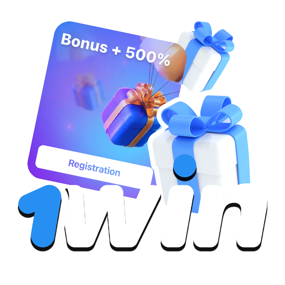 Use our promo code during the registration to get bonuses from 1win.