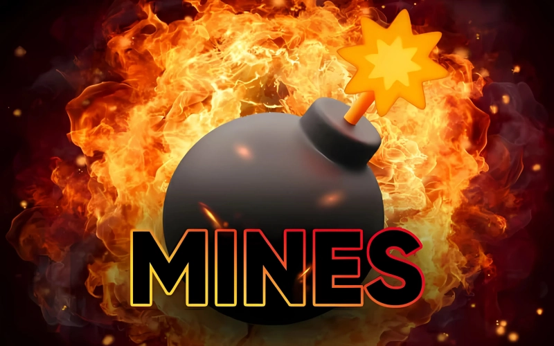 Mines is an online game available on 1Win.