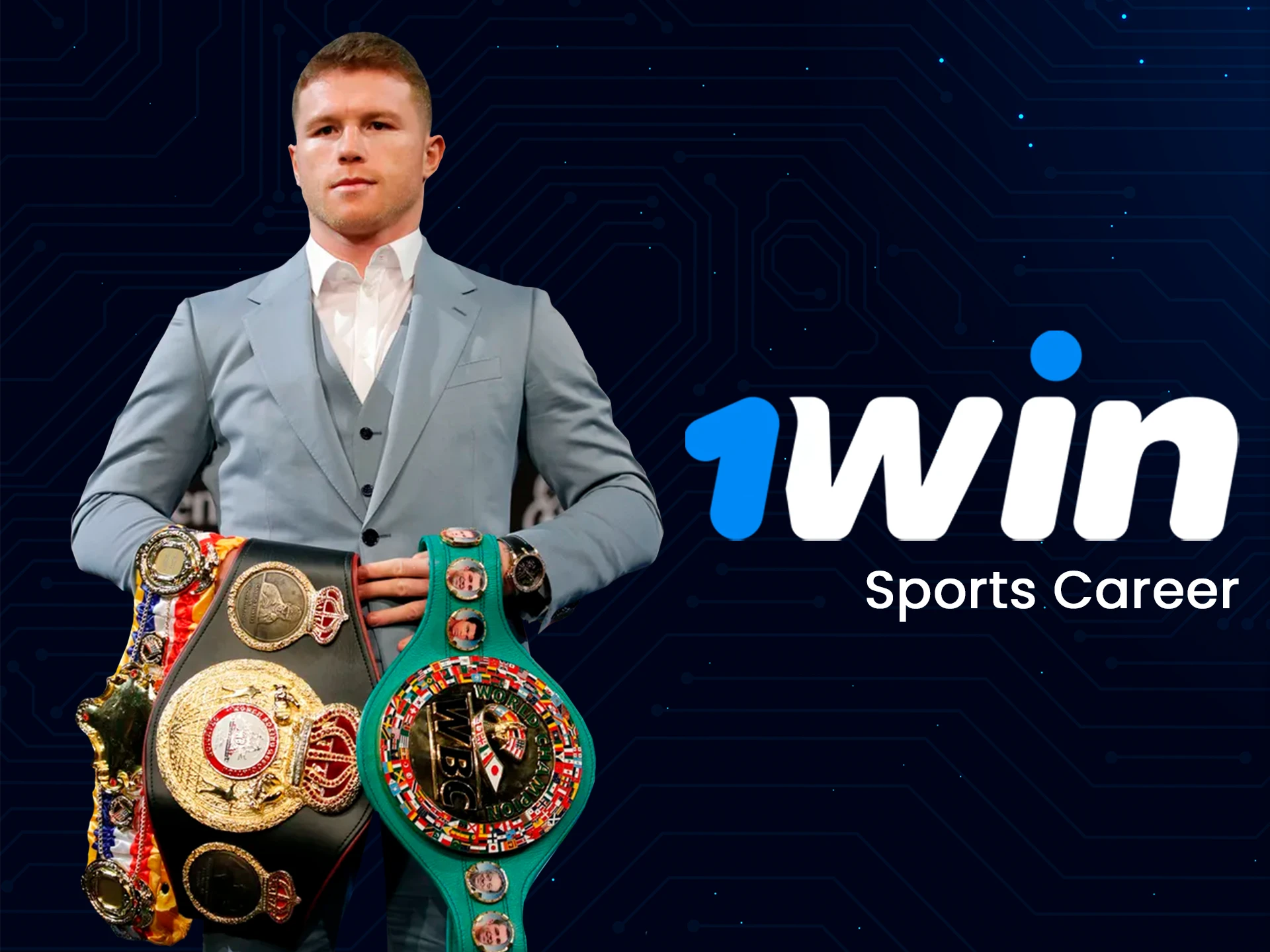 Analyze Canelo Alvarez's athletic career at 1Win.