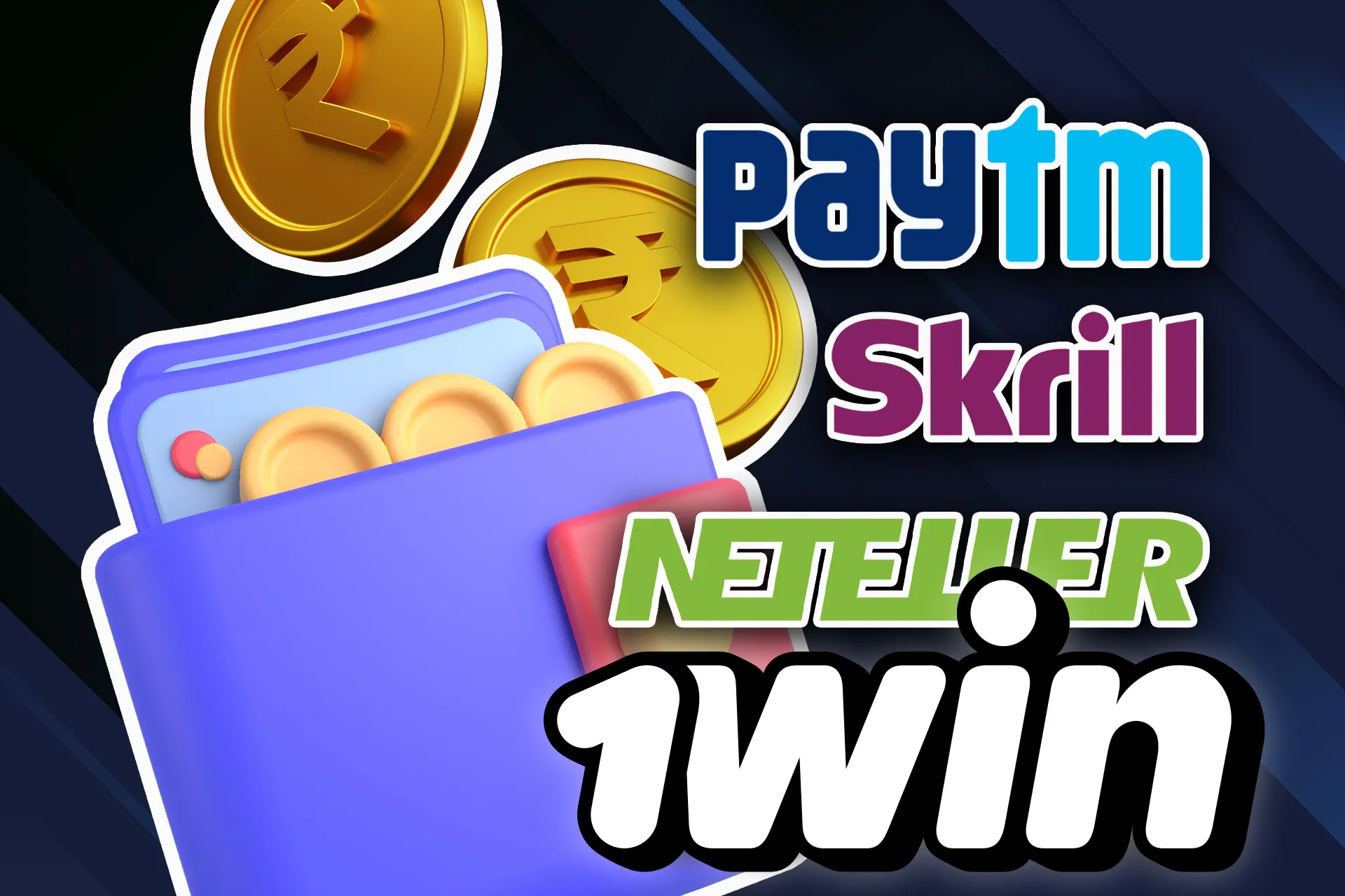 1win offers many different payment options for fast deposits and withdrawals.