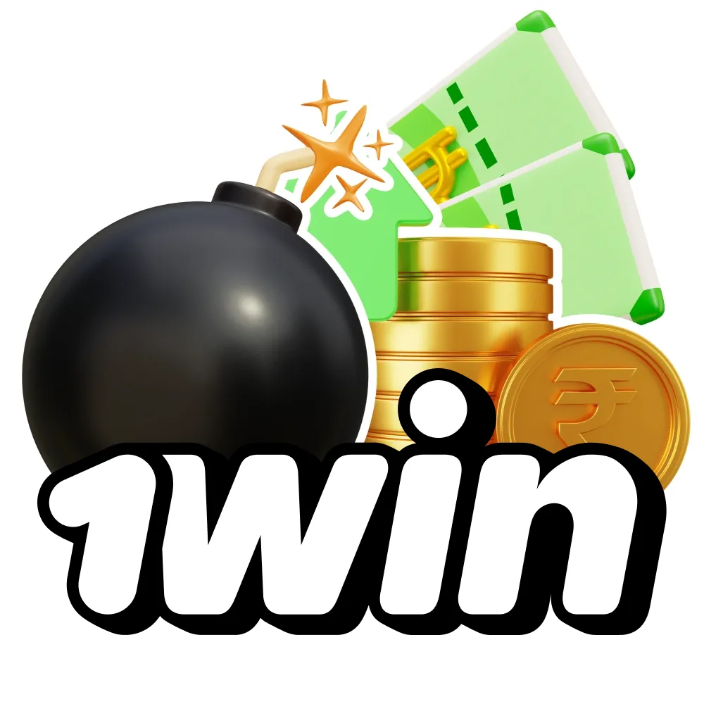 Come play mine games at the 1win online casino.