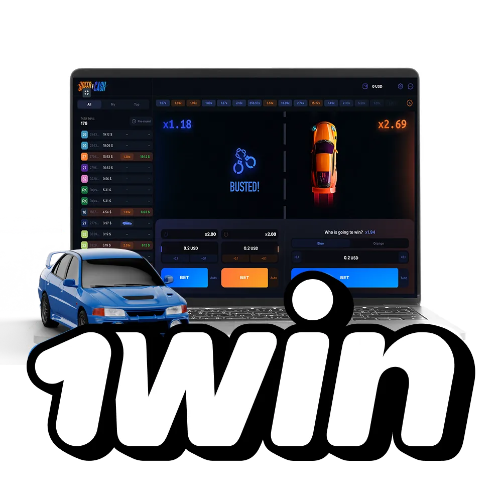 Meet and play the unique 1win game Speed and Cash.
