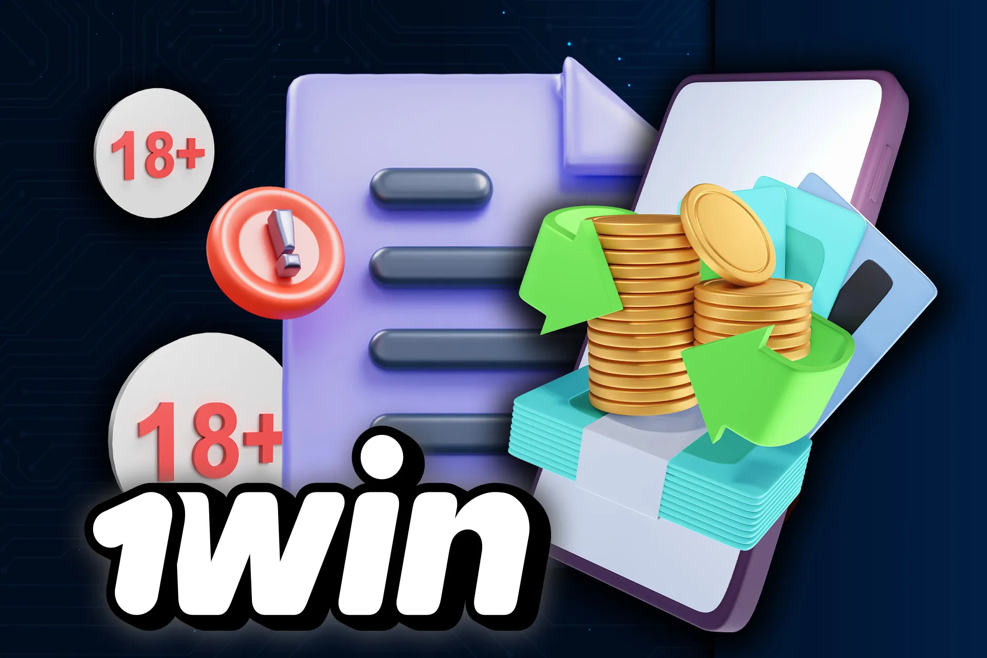 Meet these rules to withdraw your winnings from 1win.