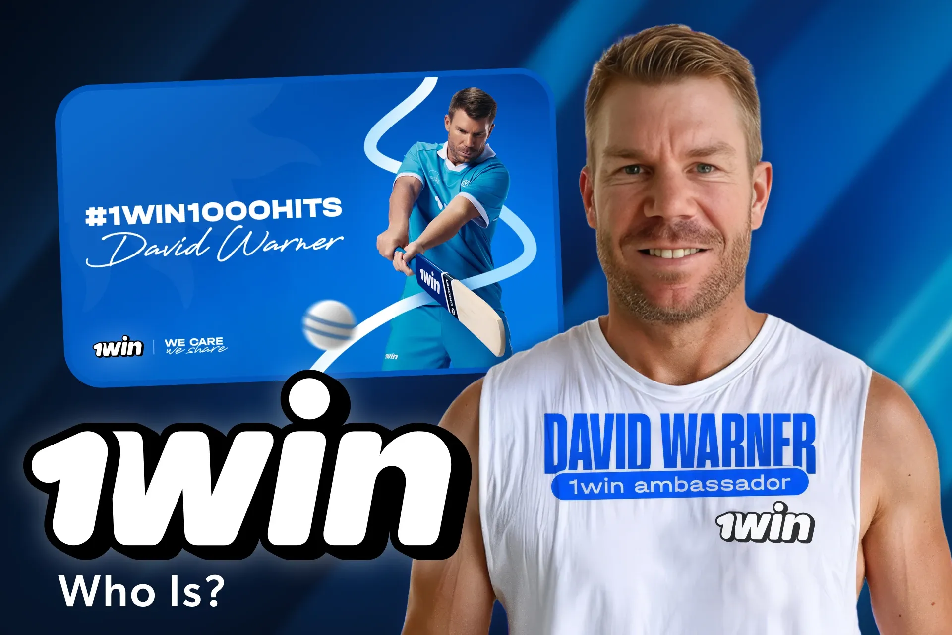 Profile of Australian batsman David Andrew Warner.