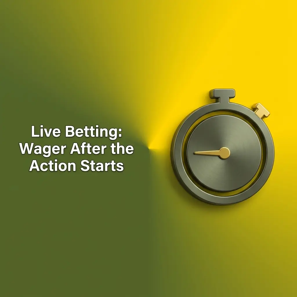 Live betting interface showing real-time odds and statistics