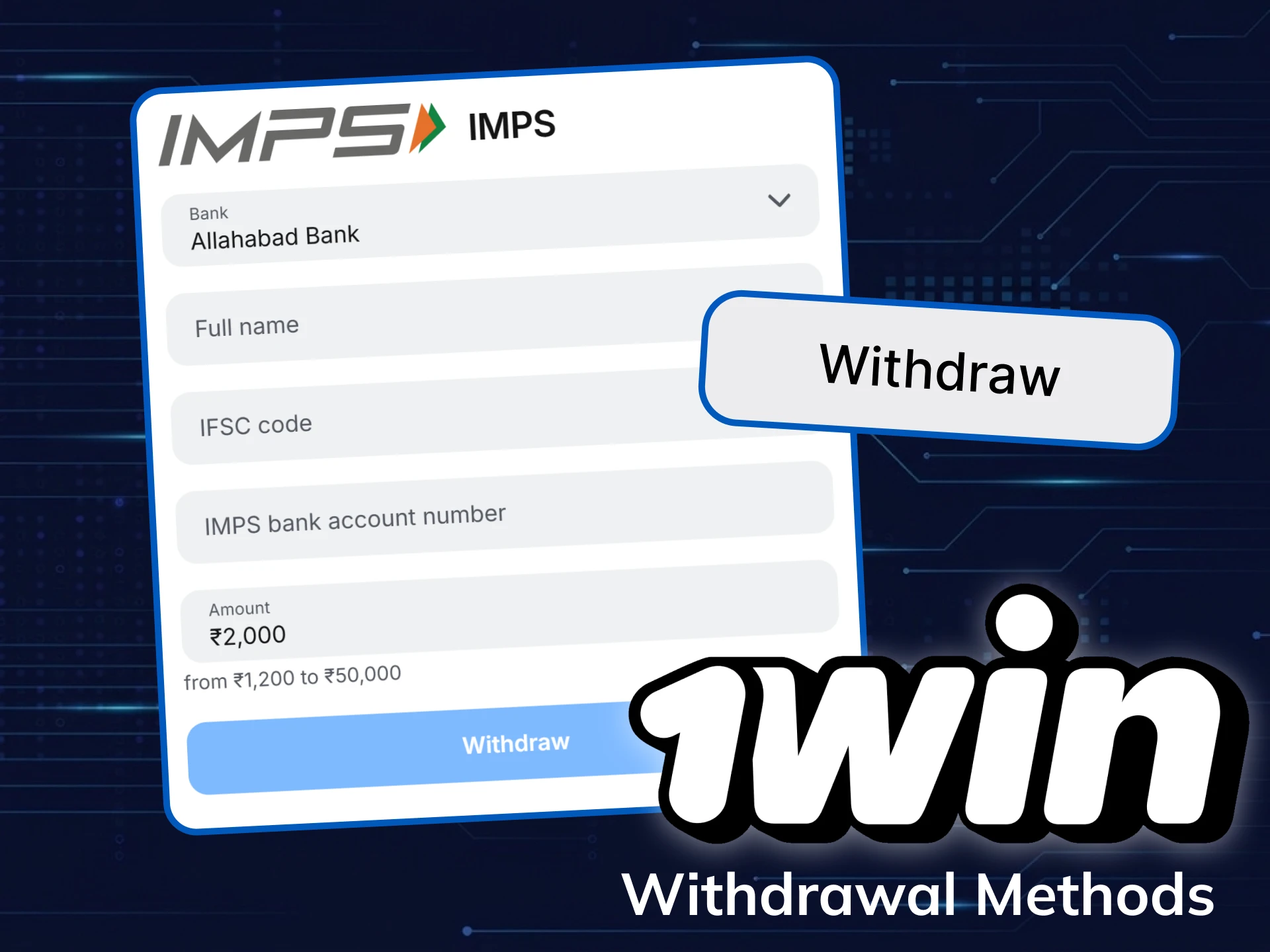 Cash out your winnings quickly through secure 1win payout options.