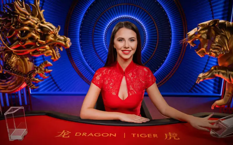Start Dragon Tiger live casino game on 1win right now.