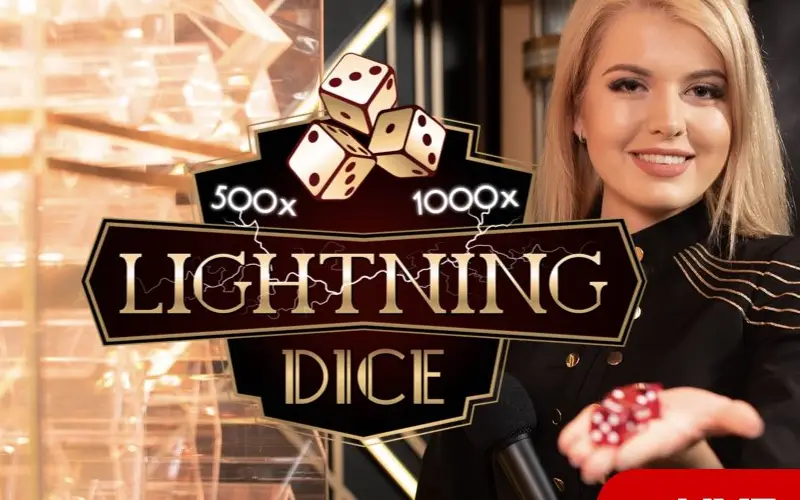Roll with Lightning Dice at 1win for fast live wins.